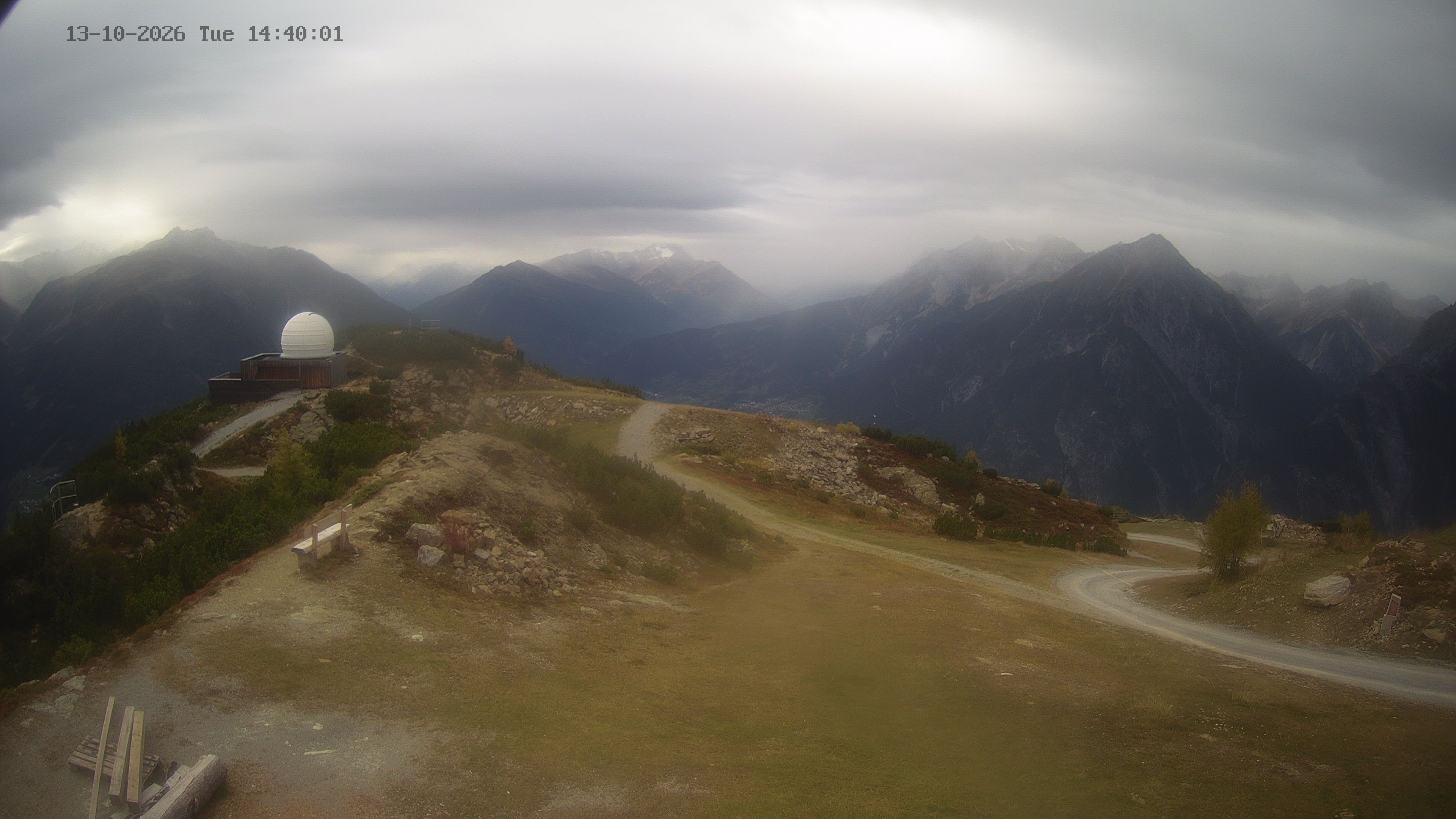 Archiv Foto Webcam Venet Gipfel Sternwarte