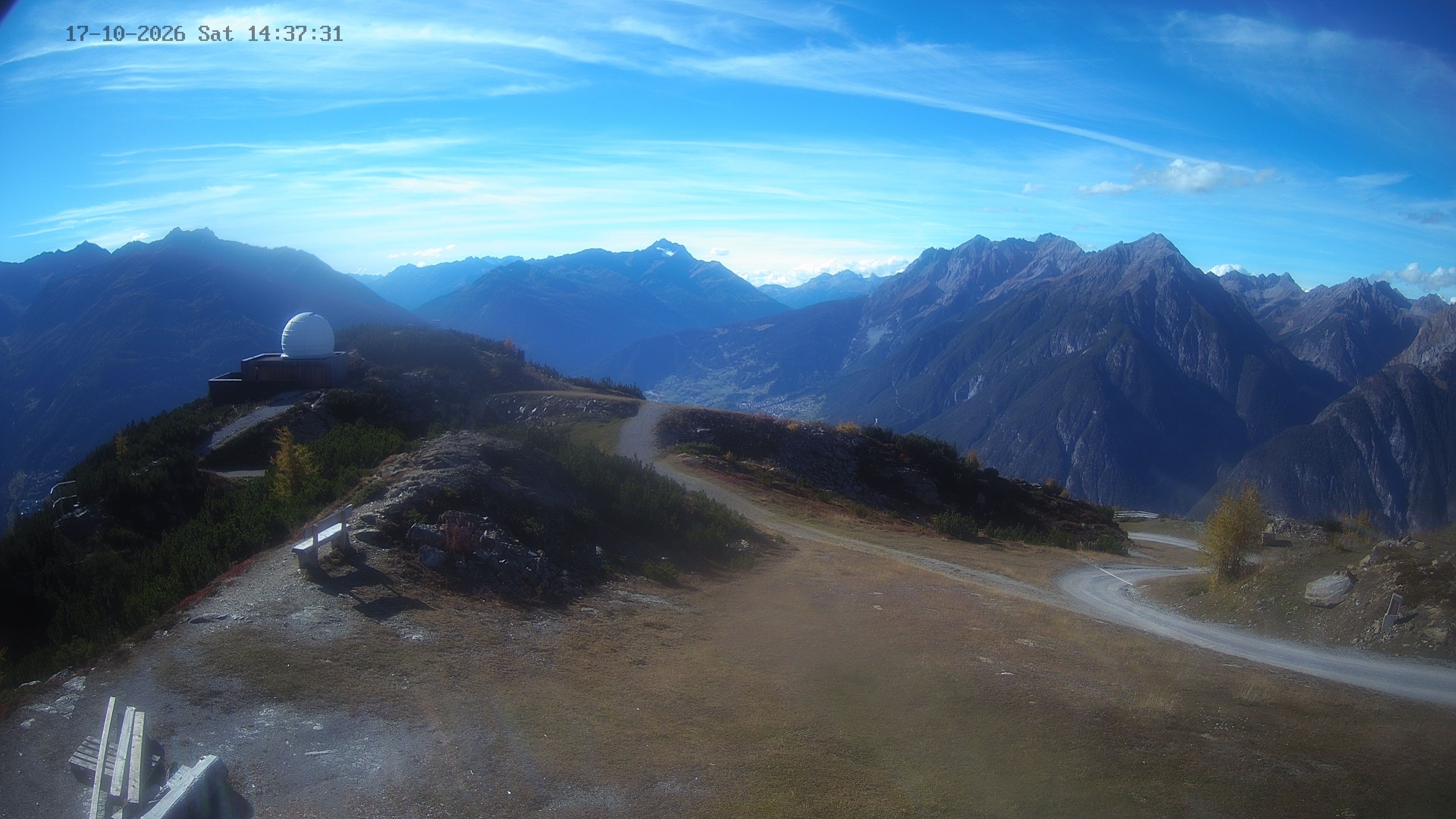 Archiv Foto Webcam Venet Gipfel Sternwarte