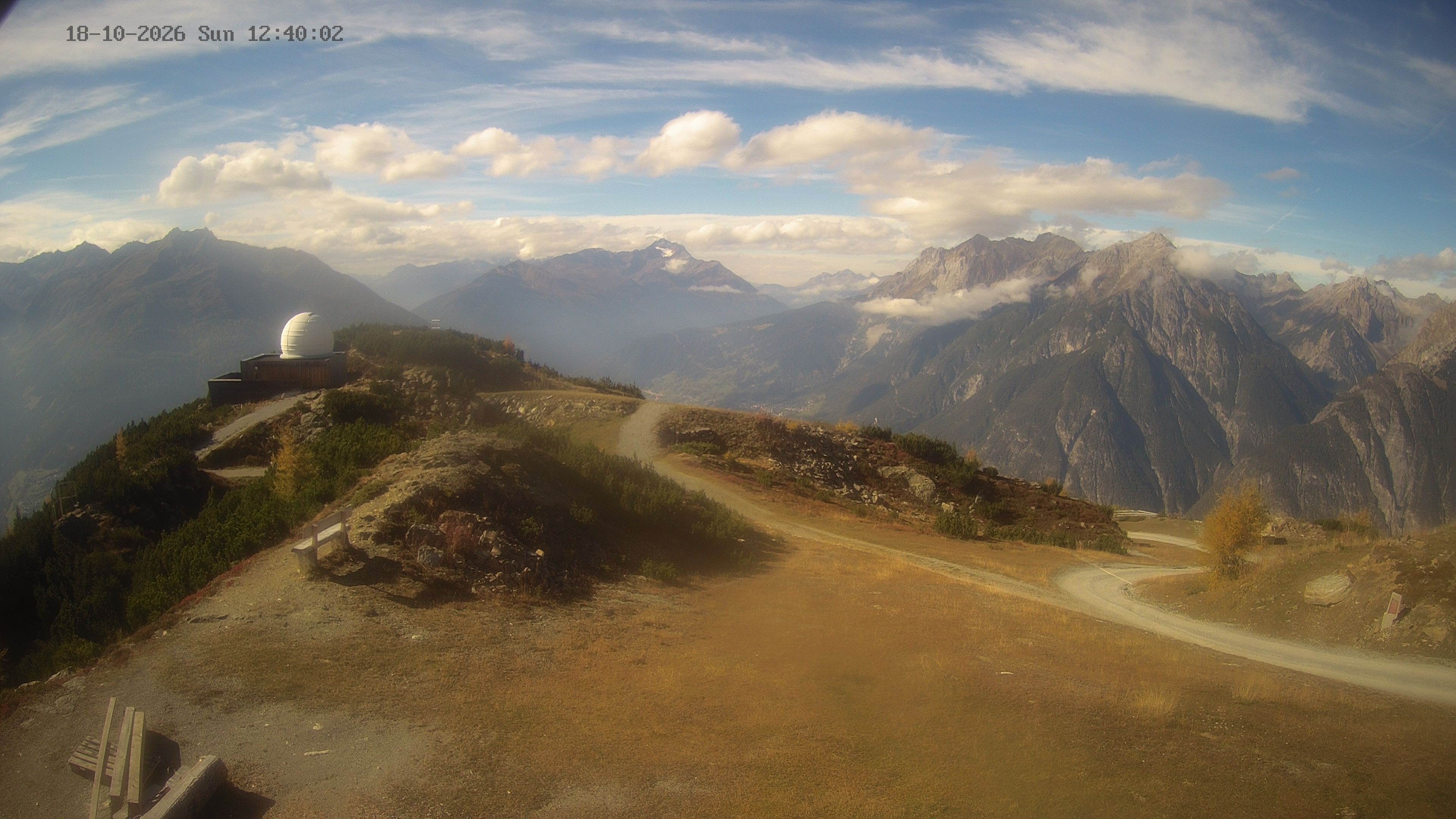 Archiv Foto Webcam Venet Gipfel Sternwarte