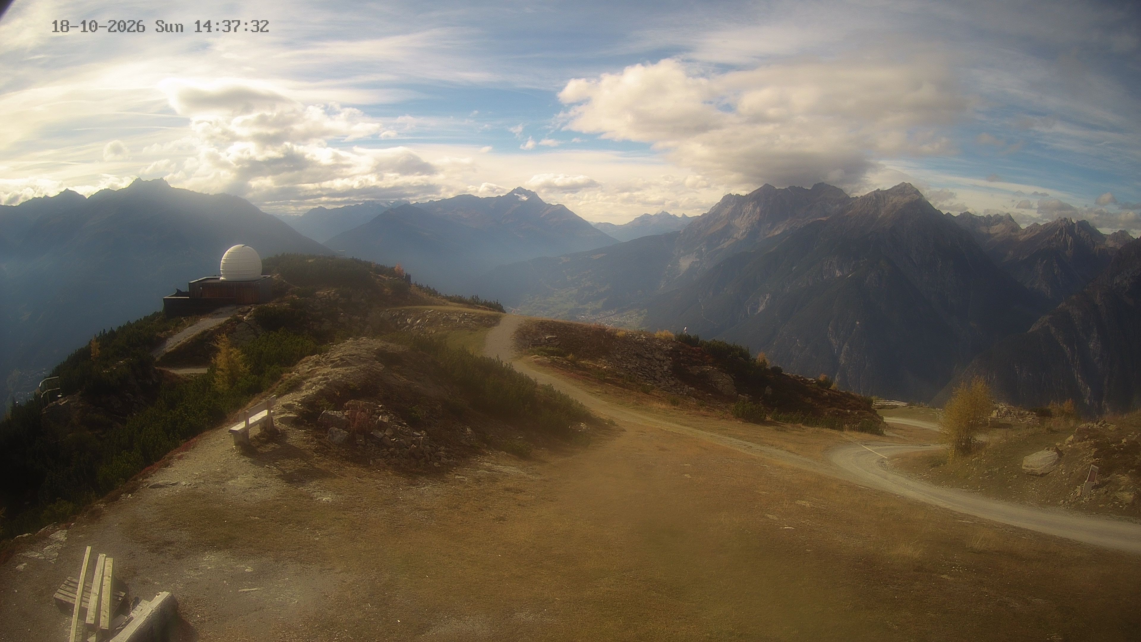 Archiv Foto Webcam Venet Gipfel Sternwarte