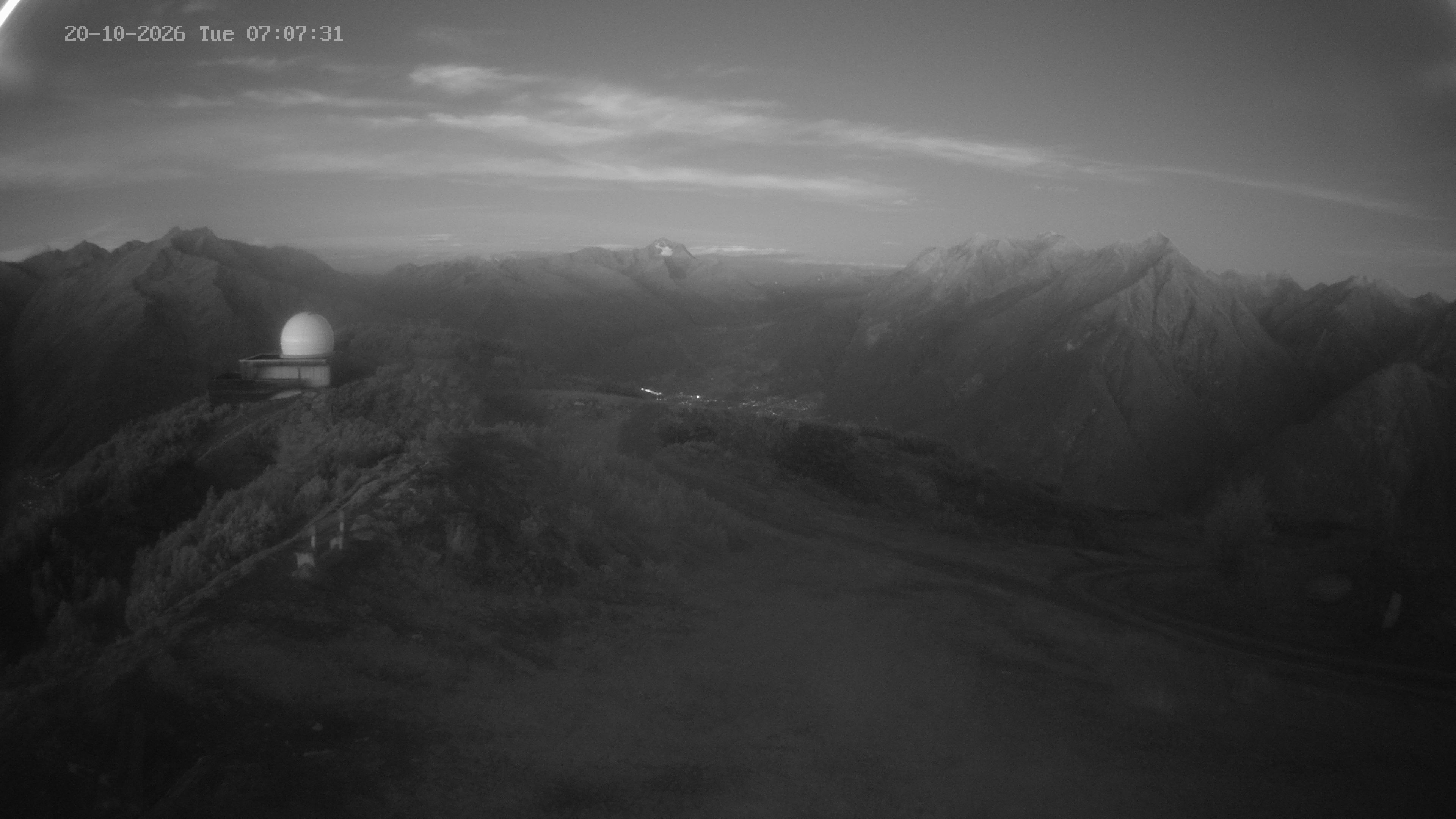 Archiv Foto Webcam Venet Gipfel Sternwarte