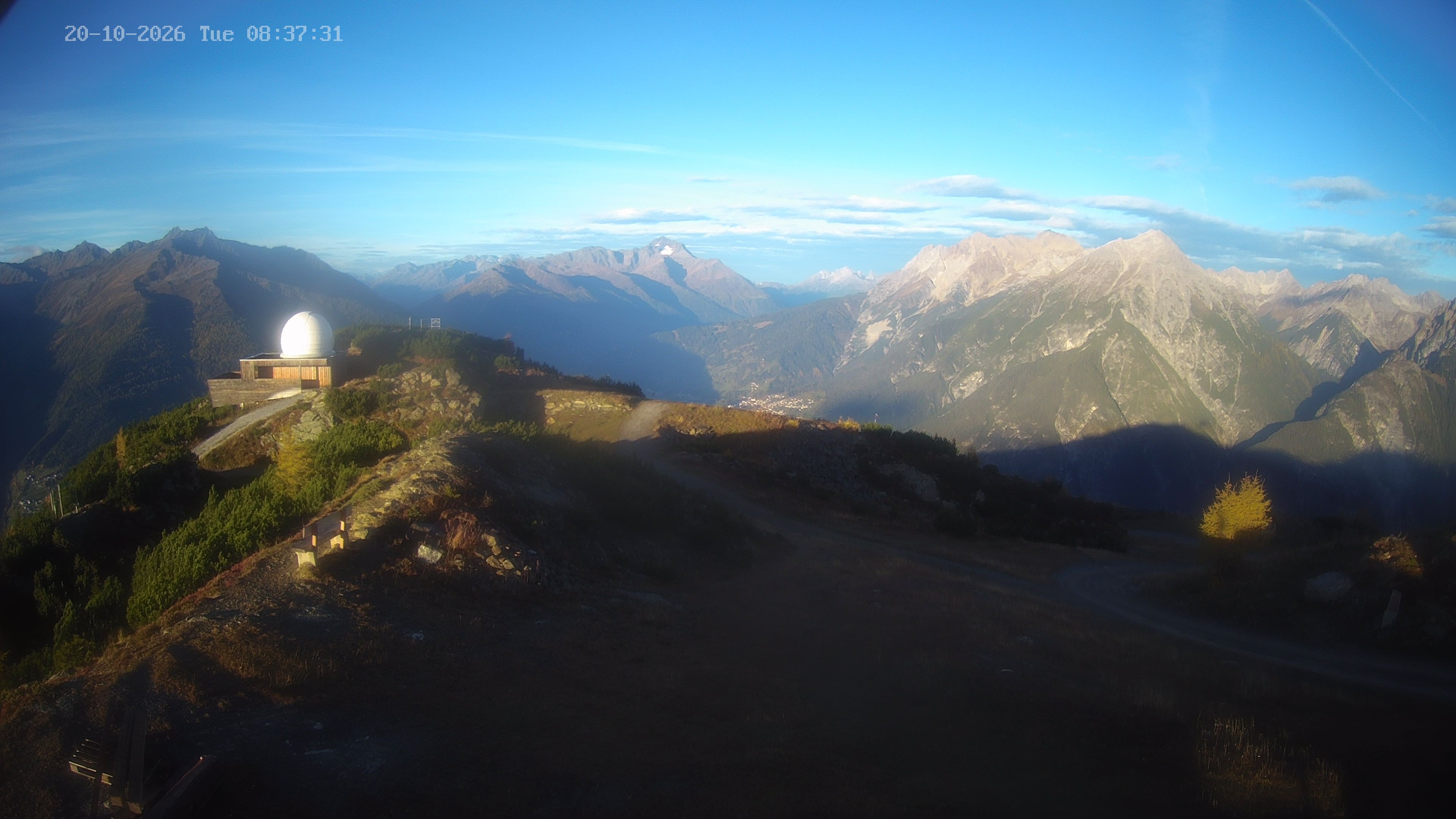 Archiv Foto Webcam Venet Gipfel Sternwarte