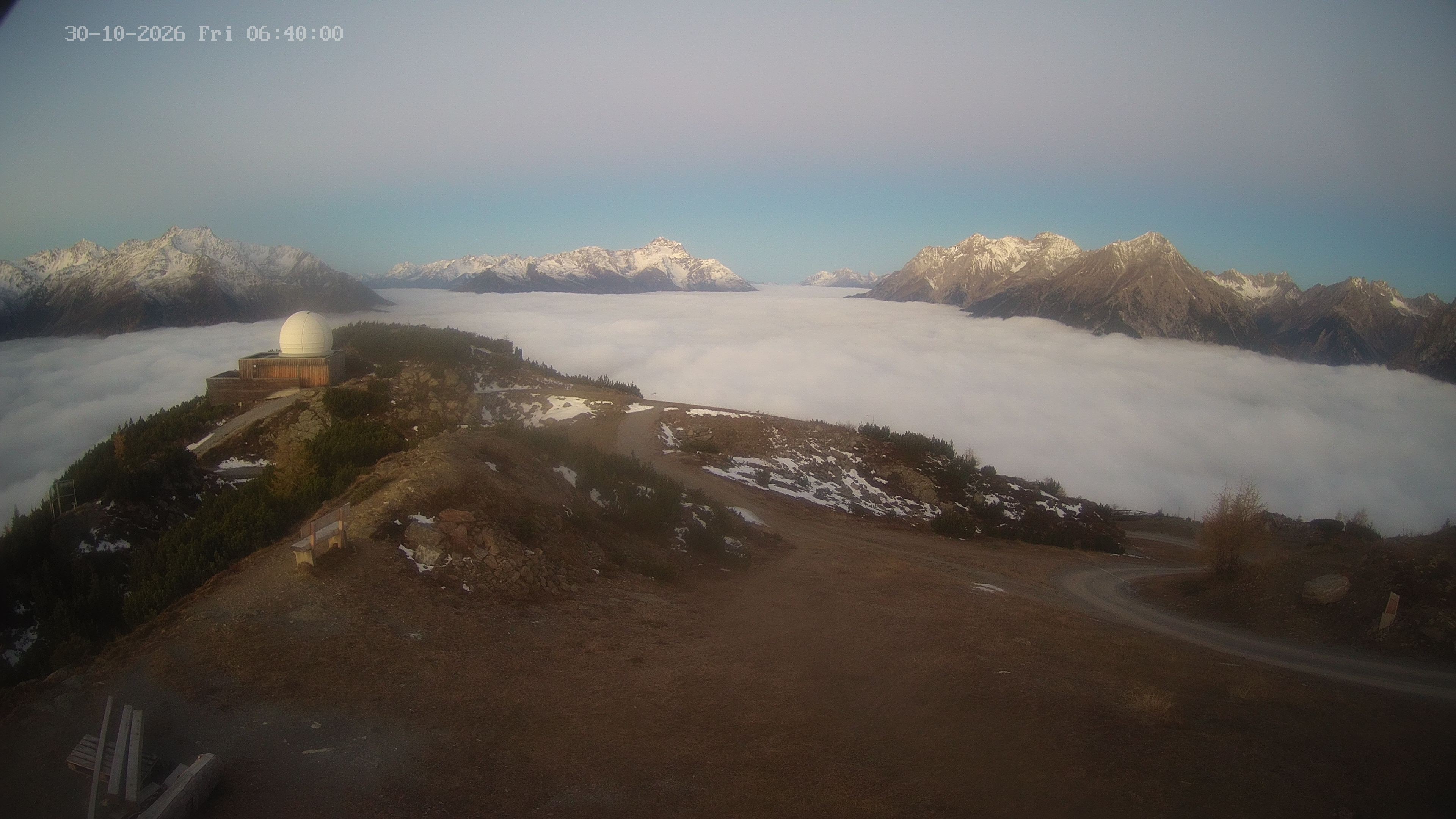 Archiv Foto Webcam Venet Gipfel Sternwarte