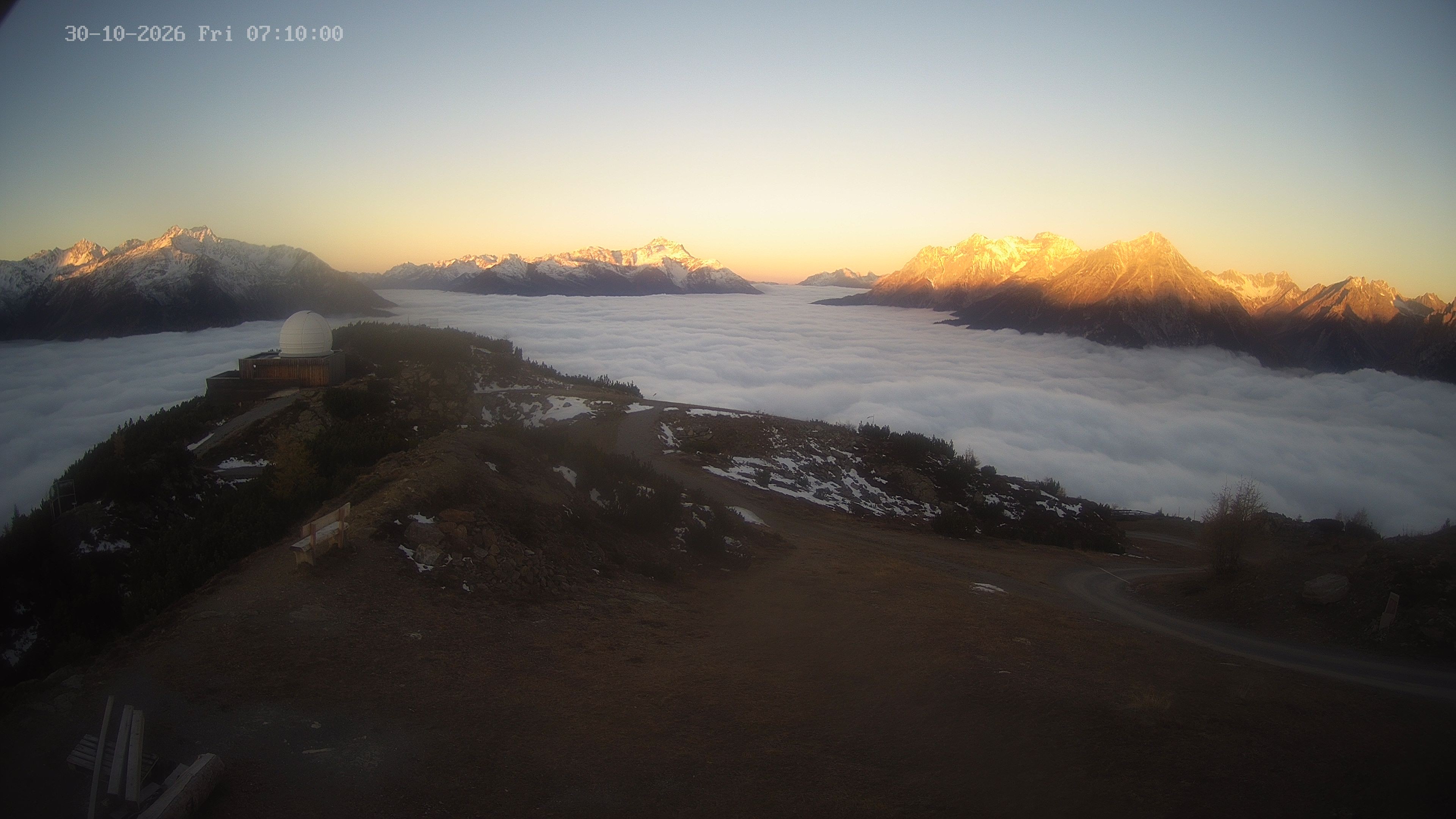 Archiv Foto Webcam Venet Gipfel Sternwarte