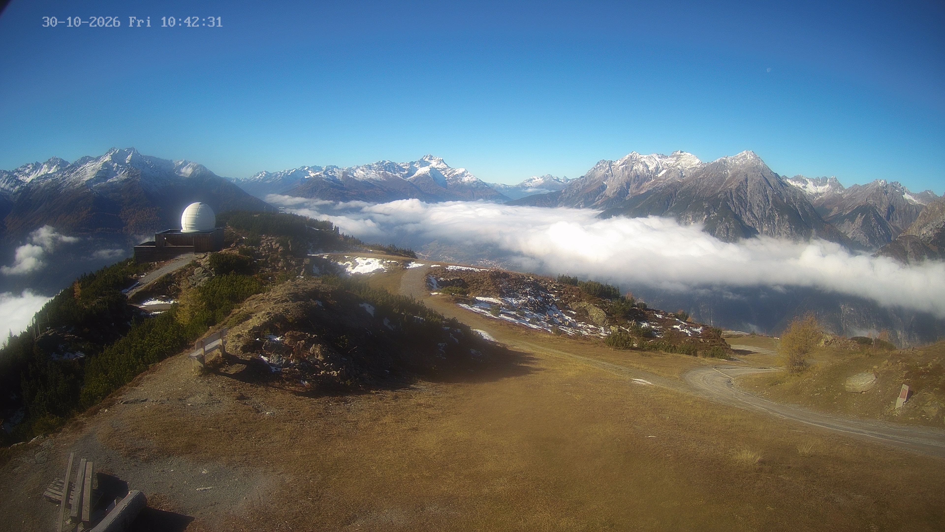 Archiv Foto Webcam Venet Gipfel Sternwarte