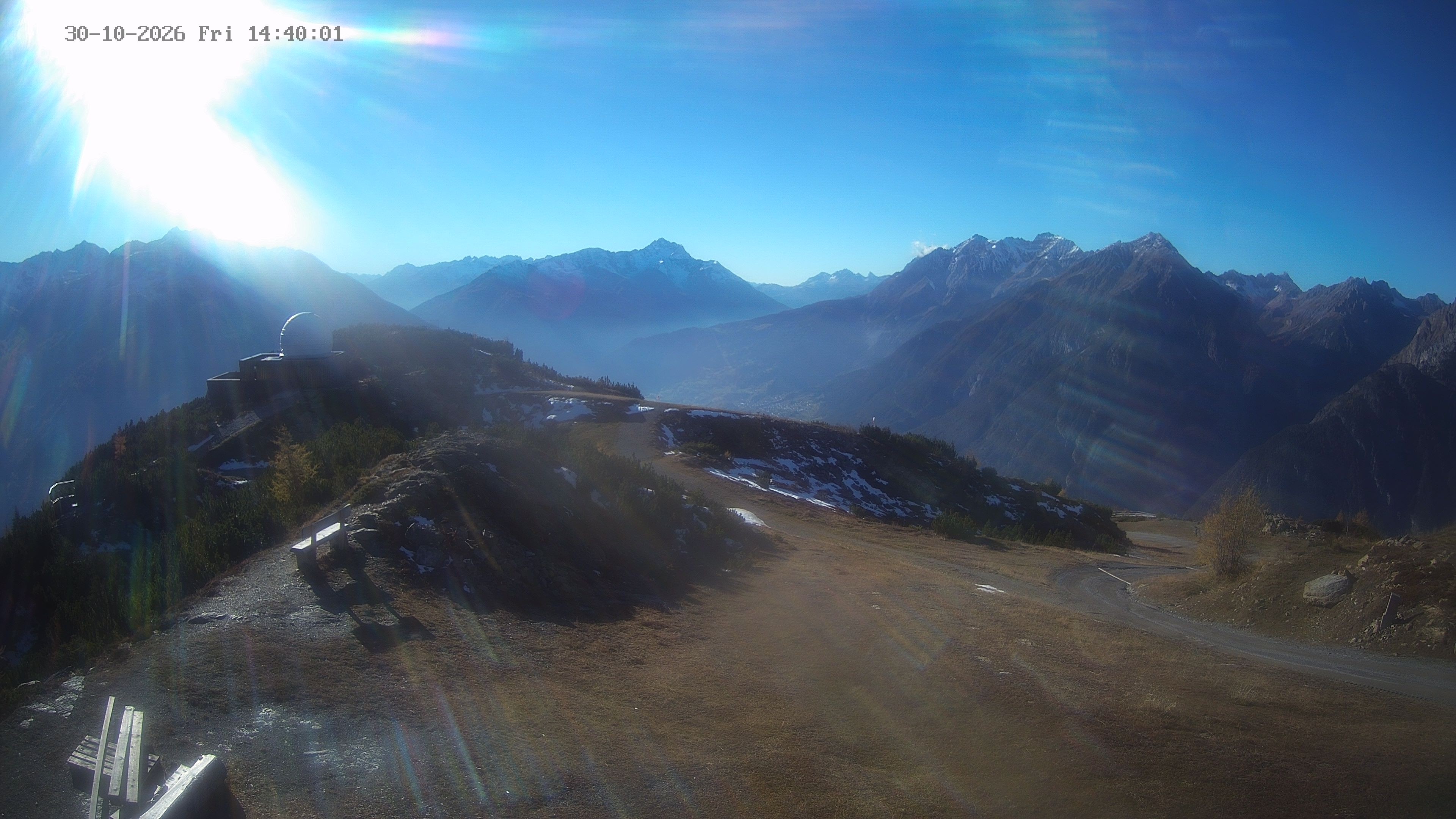 Archiv Foto Webcam Venet Gipfel Sternwarte