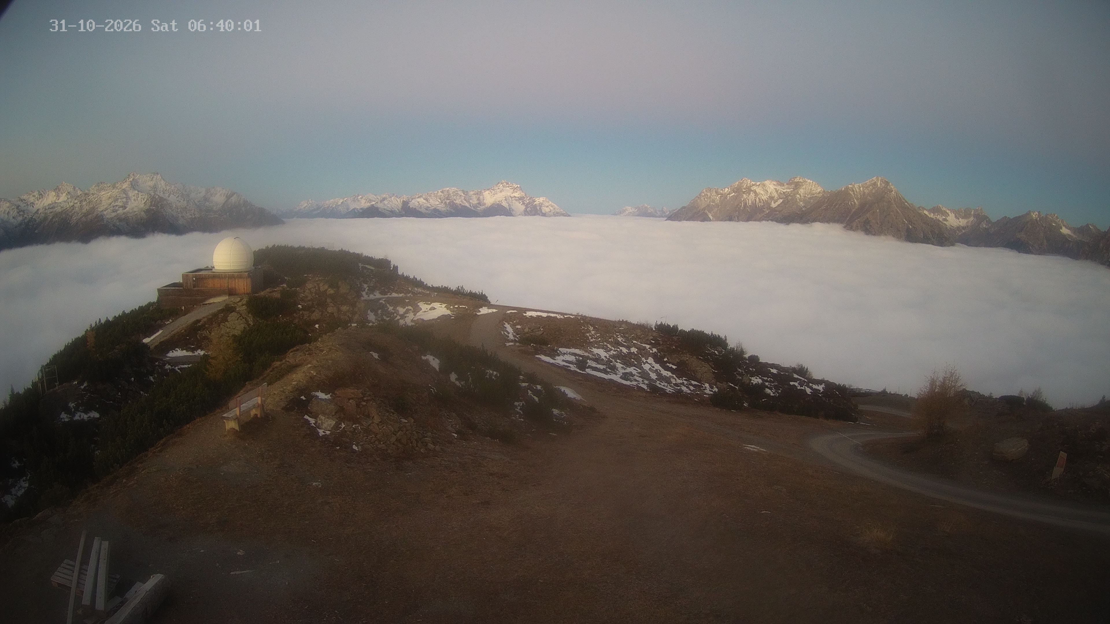 Archiv Foto Webcam Venet Gipfel Sternwarte