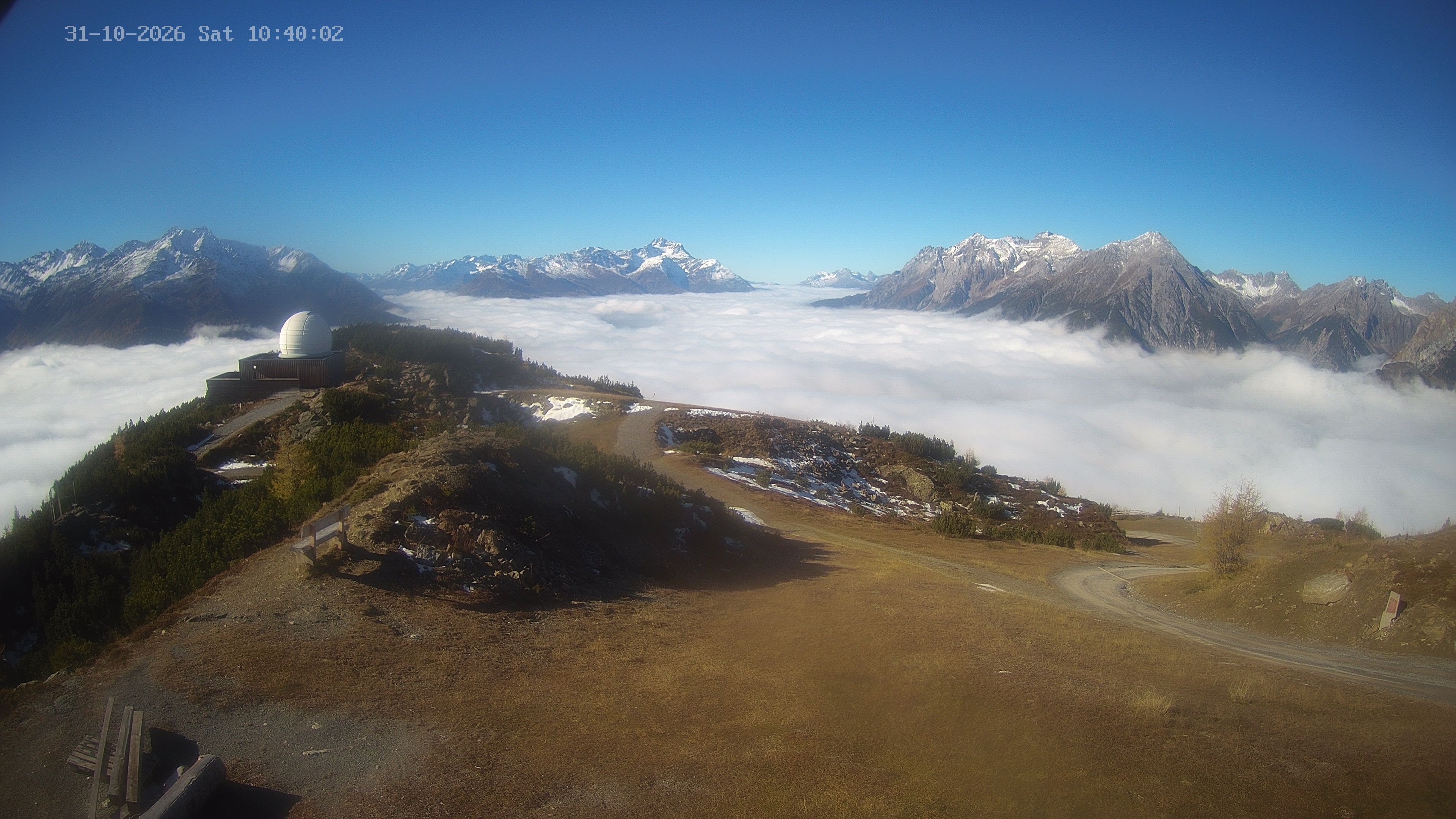 Archiv Foto Webcam Venet Gipfel Sternwarte