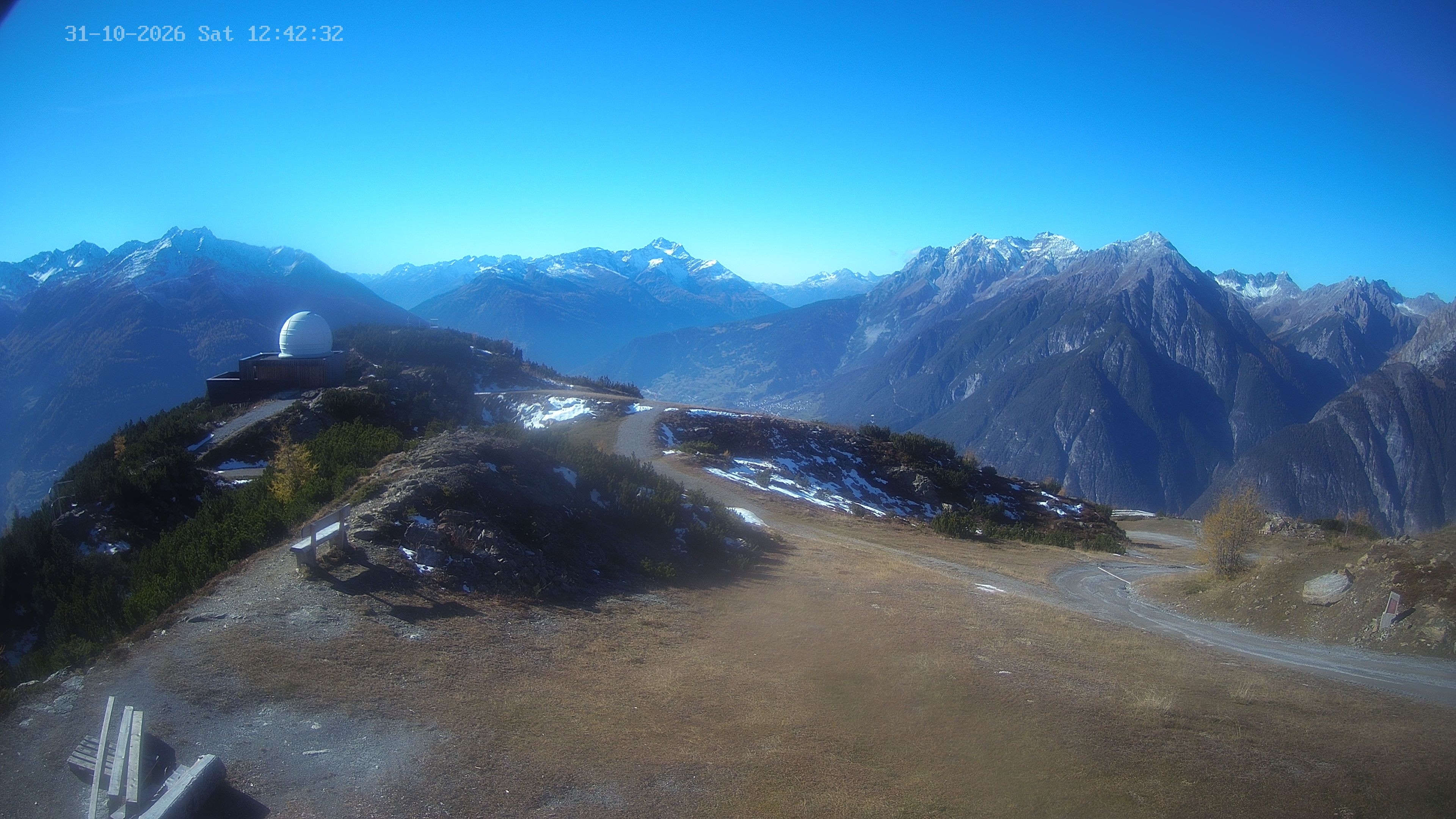 Archiv Foto Webcam Venet Gipfel Sternwarte