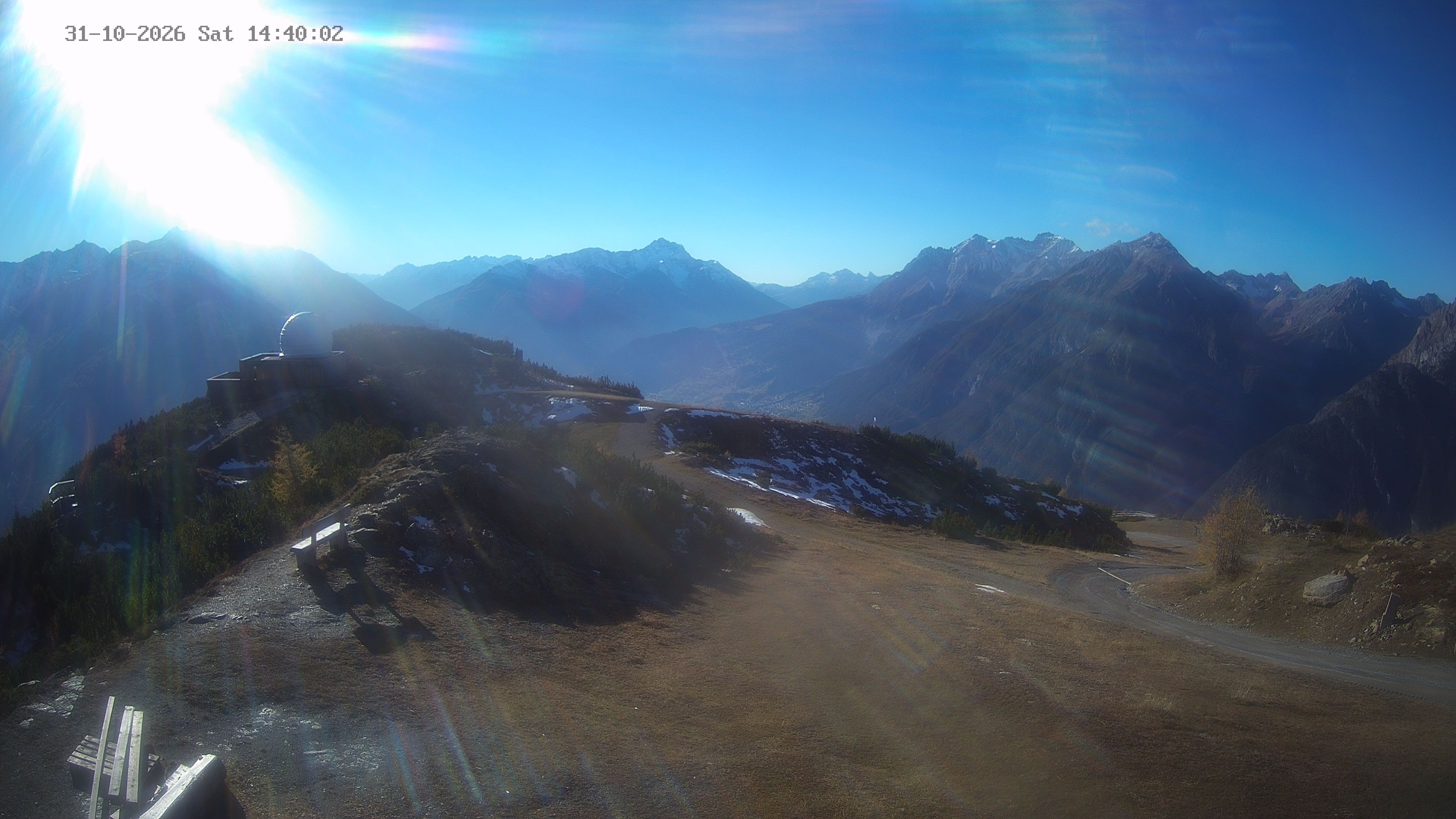 Archiv Foto Webcam Venet Gipfel Sternwarte