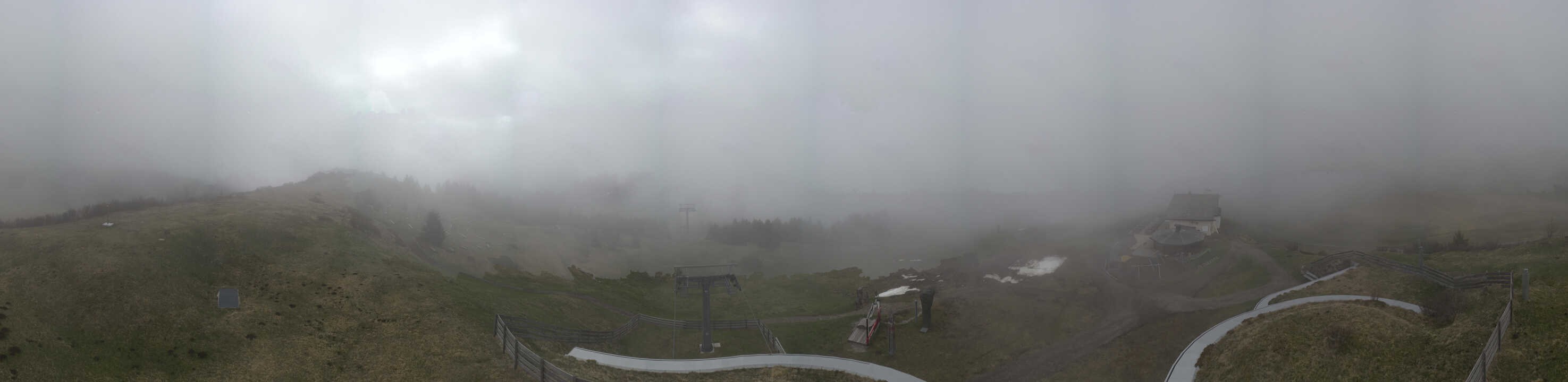 Archiv Foto Webcam Panorama der Seiser Alm von der Puflatsch Bergstation