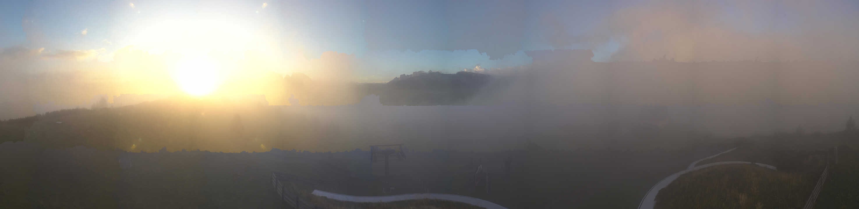 Archiv Foto Webcam Panorama der Seiser Alm von der Puflatsch Bergstation