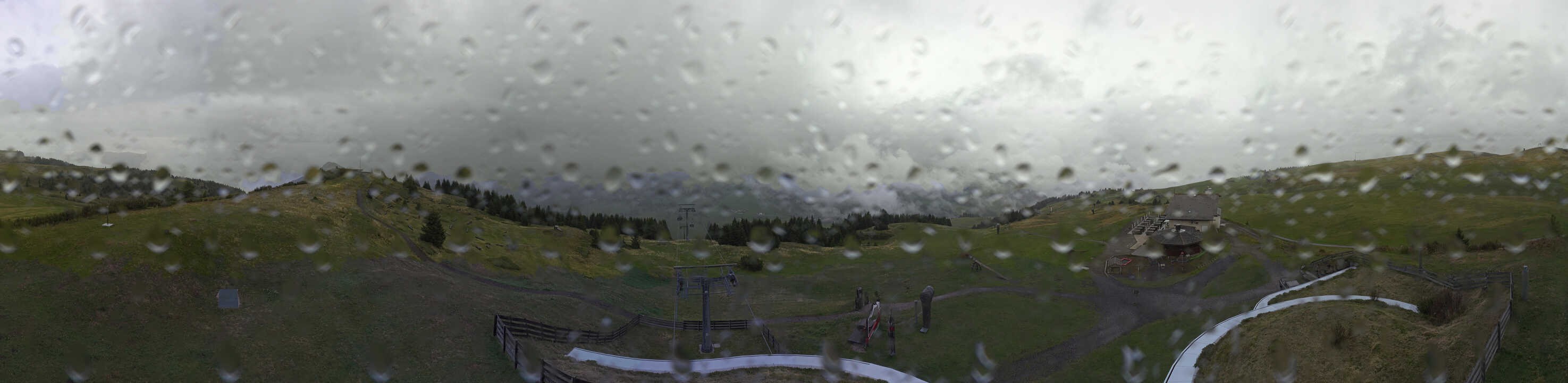 Archiv Foto Webcam Panorama der Seiser Alm von der Puflatsch Bergstation