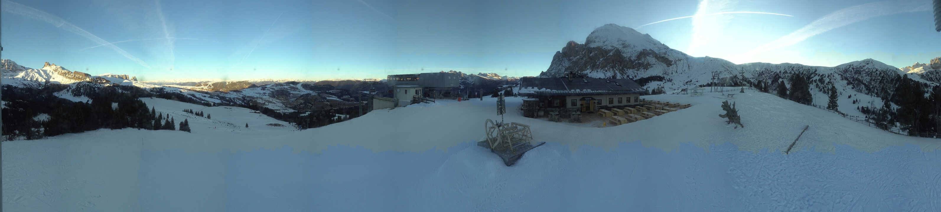 Archiv Foto Webcam Seiser Alm - Bergstation Florianlift