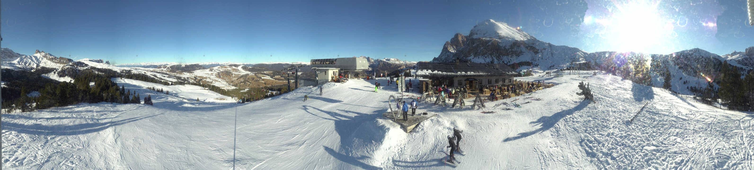 Archiv Foto Webcam Seiser Alm - Bergstation Florianlift