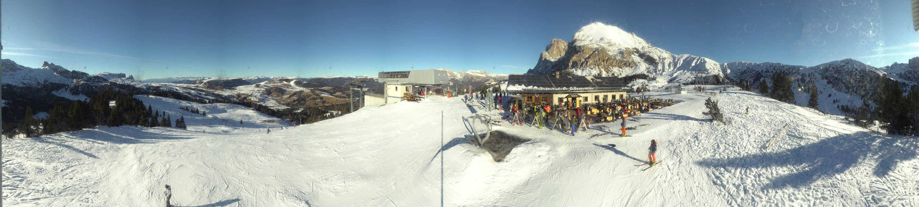 Archiv Foto Webcam Seiser Alm - Bergstation Florianlift