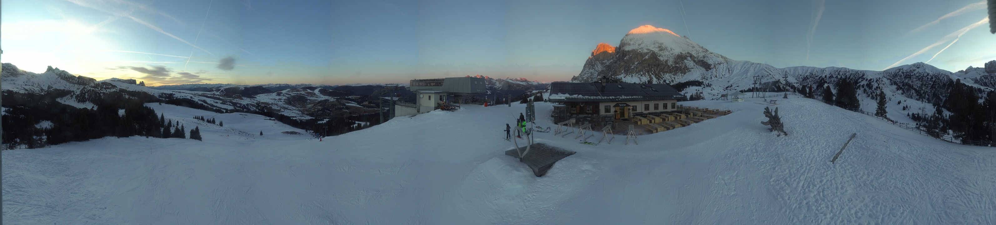 Archiv Foto Webcam Seiser Alm - Bergstation Florianlift