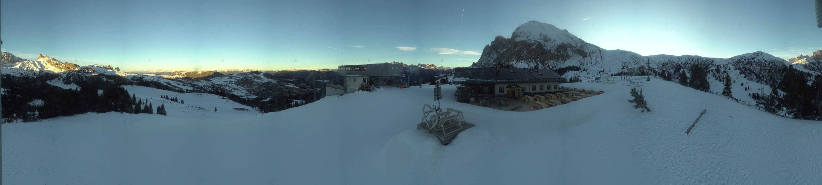 Archiv Foto Webcam Seiser Alm - Bergstation Florianlift