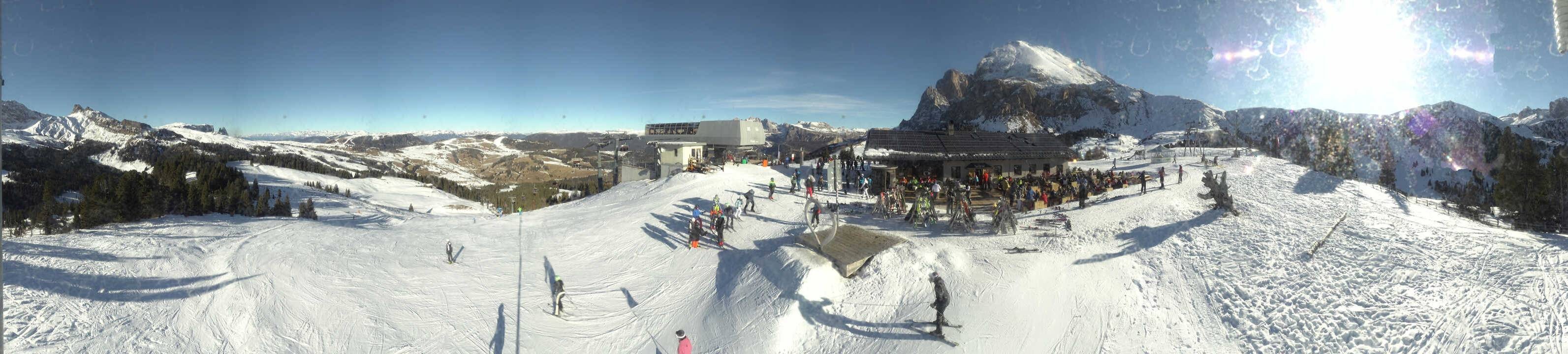 Archiv Foto Webcam Seiser Alm - Bergstation Florianlift