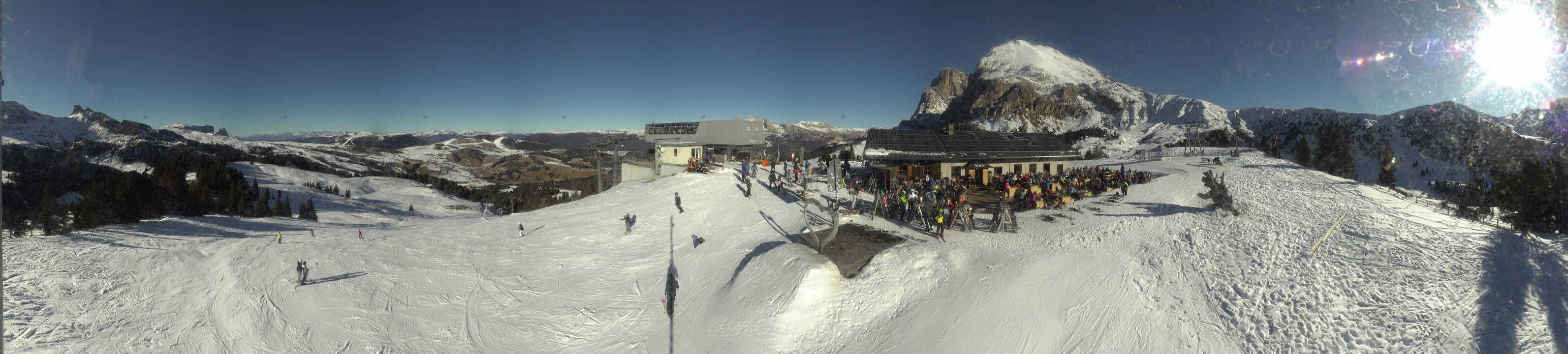 Archiv Foto Webcam Seiser Alm - Bergstation Florianlift