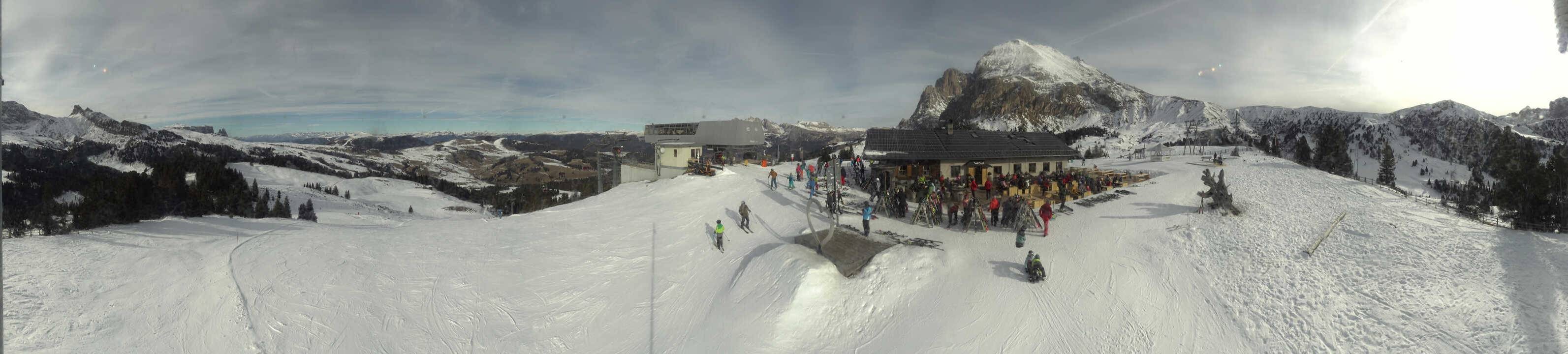 Archiv Foto Webcam Seiser Alm - Bergstation Florianlift