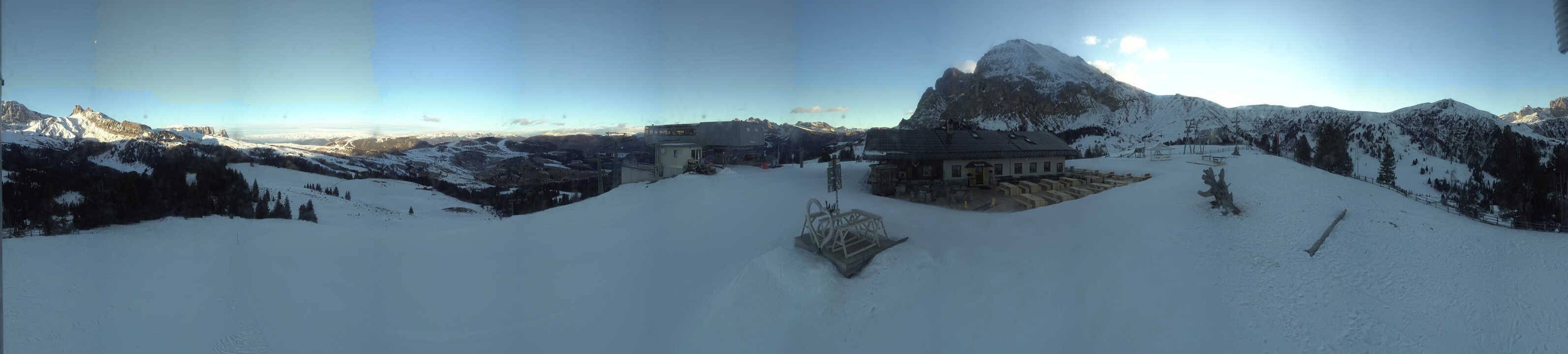 Archiv Foto Webcam Seiser Alm - Bergstation Florianlift