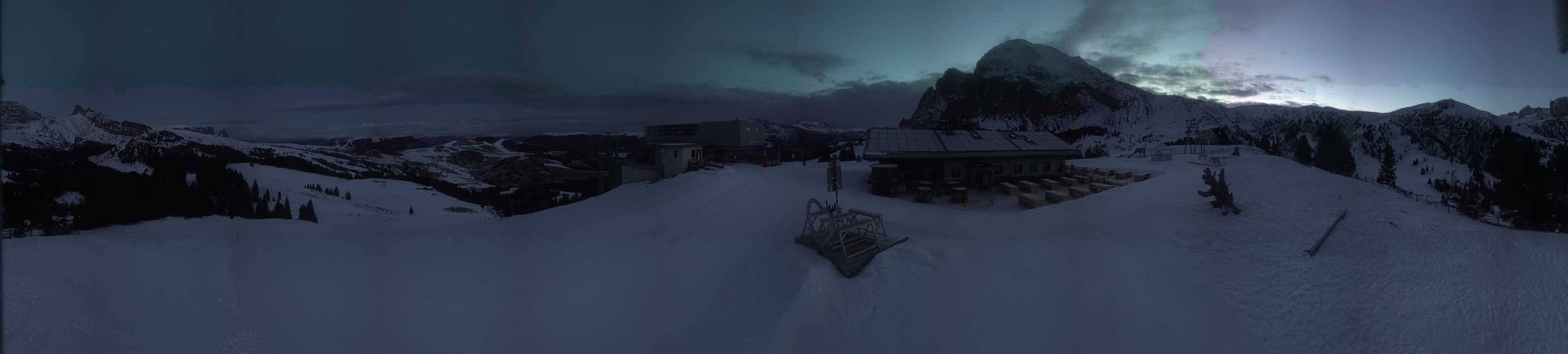 Archiv Foto Webcam Seiser Alm - Bergstation Florianlift