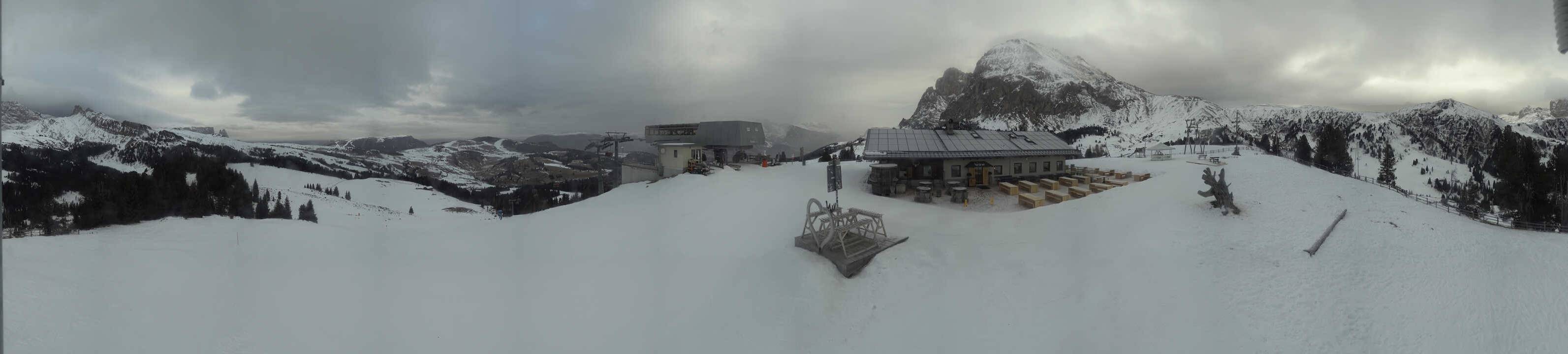 Archiv Foto Webcam Seiser Alm - Bergstation Florianlift