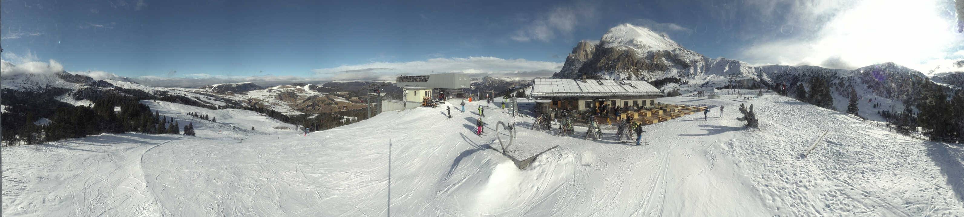 Archiv Foto Webcam Seiser Alm - Bergstation Florianlift