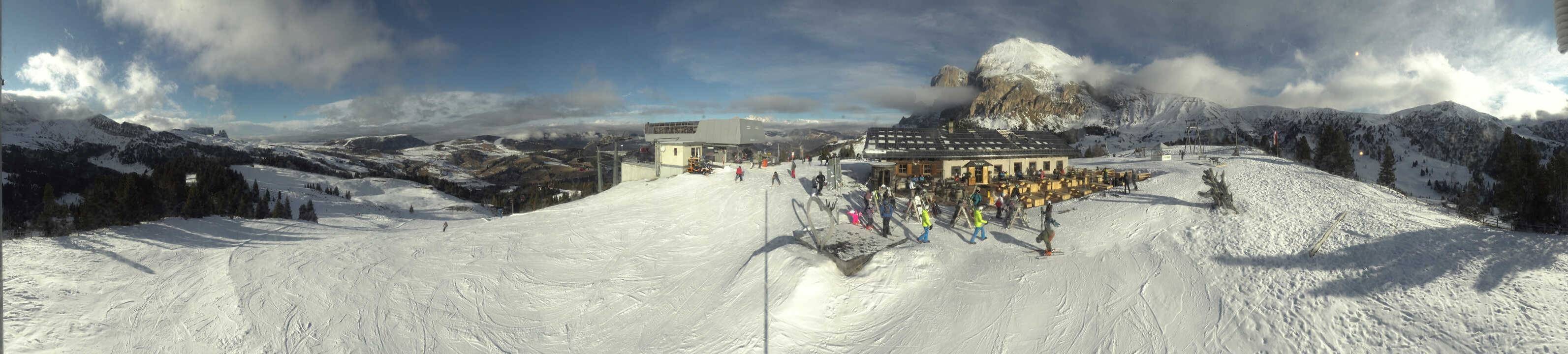 Archiv Foto Webcam Seiser Alm - Bergstation Florianlift