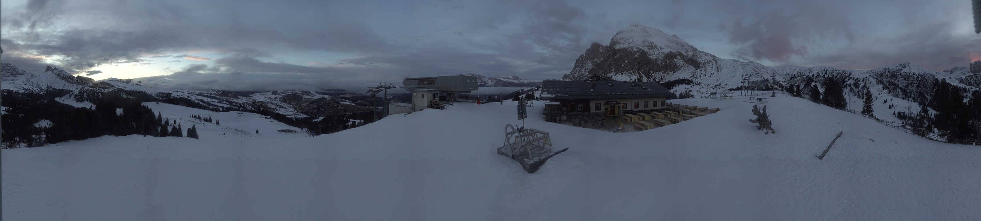 Archiv Foto Webcam Seiser Alm - Bergstation Florianlift