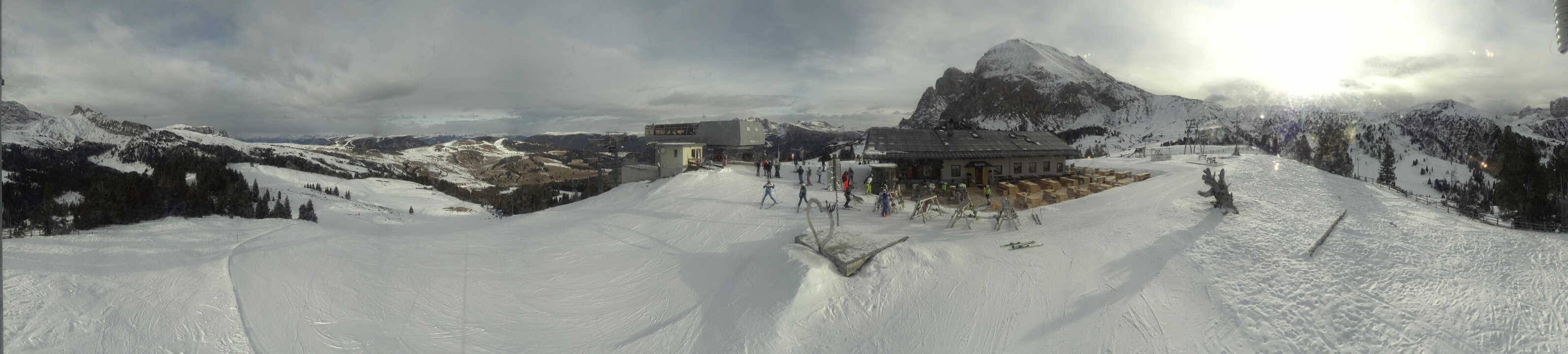 Archiv Foto Webcam Seiser Alm - Bergstation Florianlift
