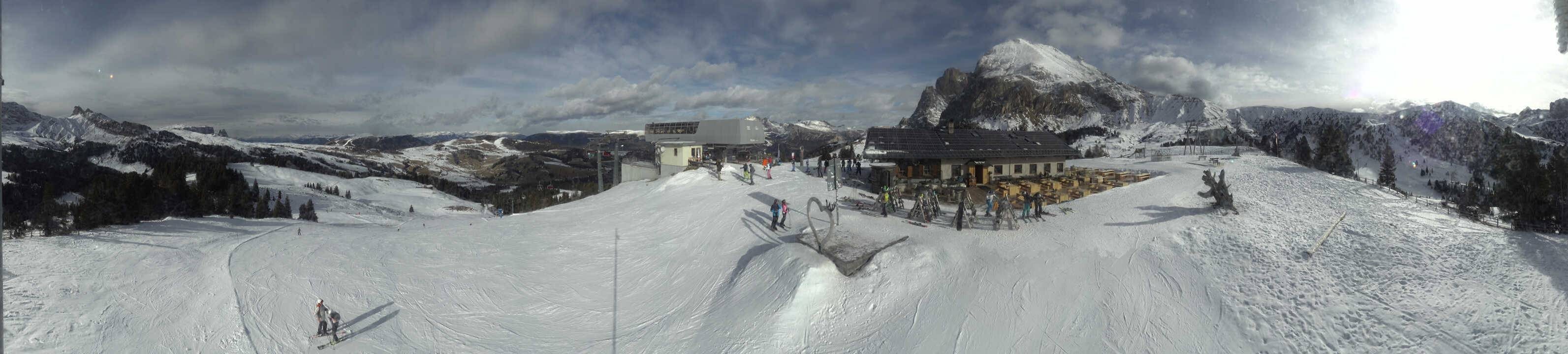 Archiv Foto Webcam Seiser Alm - Bergstation Florianlift