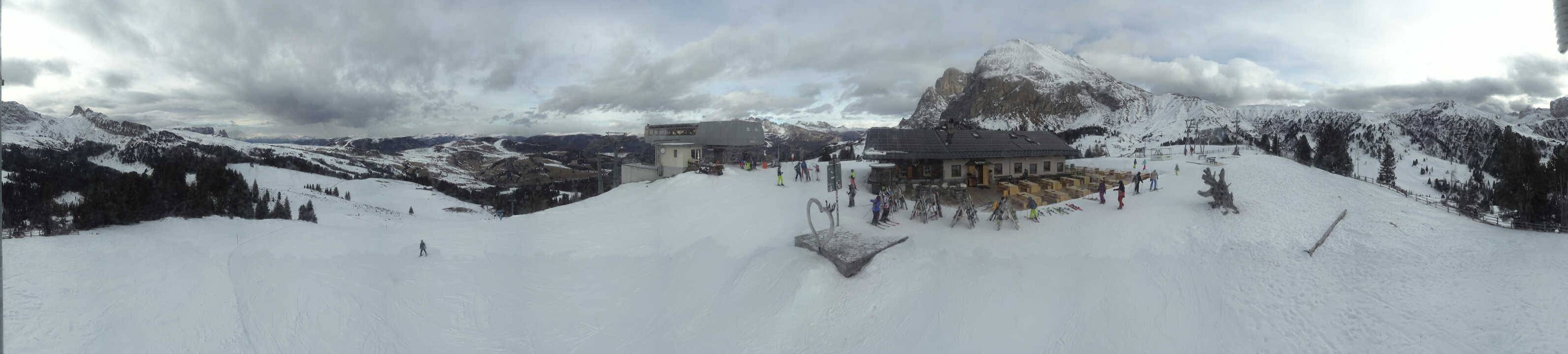 Archiv Foto Webcam Seiser Alm - Bergstation Florianlift