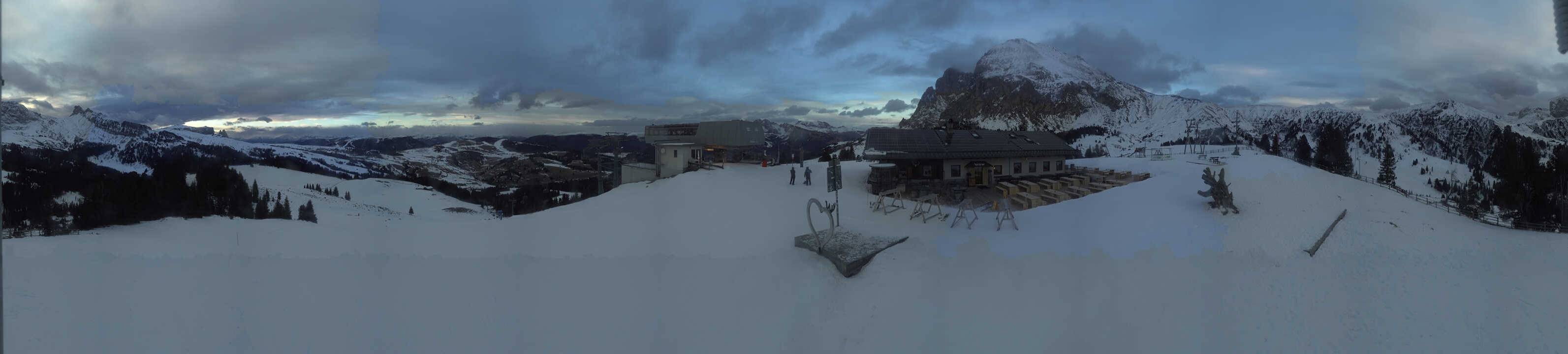 Archiv Foto Webcam Seiser Alm - Bergstation Florianlift