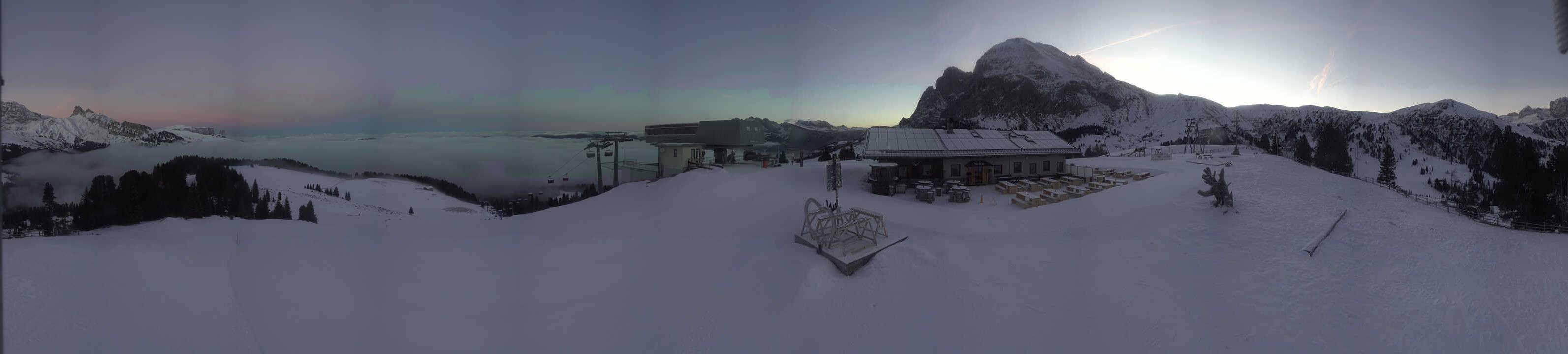 Archiv Foto Webcam Seiser Alm - Bergstation Florianlift