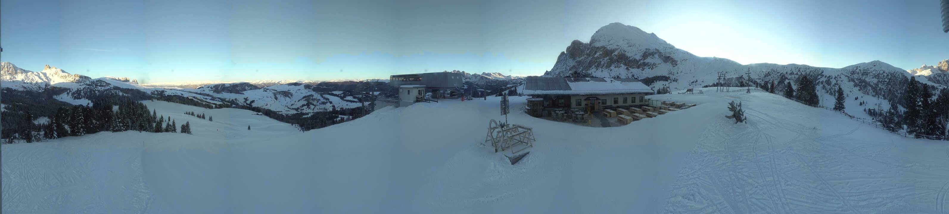 Archiv Foto Webcam Seiser Alm - Bergstation Florianlift