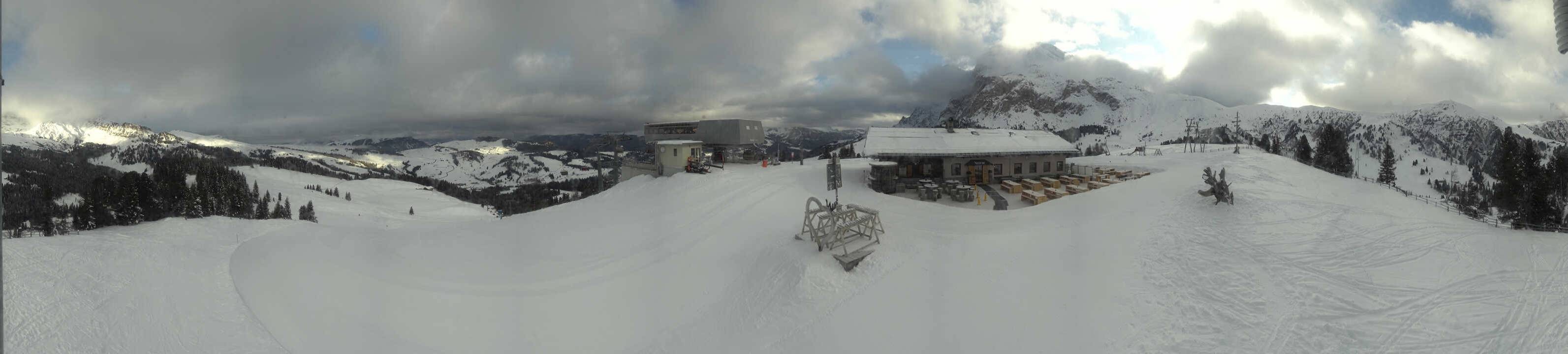 Archiv Foto Webcam Seiser Alm - Bergstation Florianlift