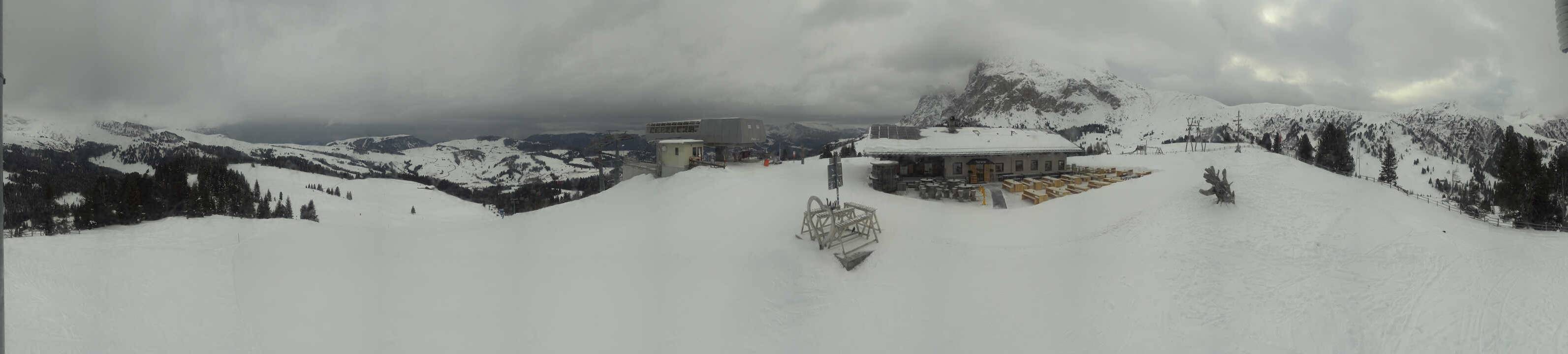 Archiv Foto Webcam Seiser Alm - Bergstation Florianlift