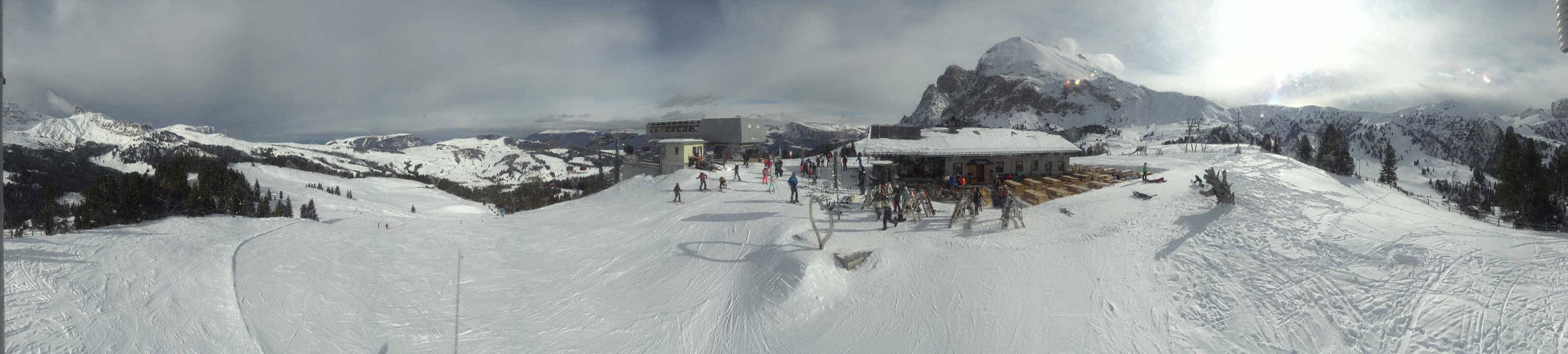 Archiv Foto Webcam Seiser Alm - Bergstation Florianlift