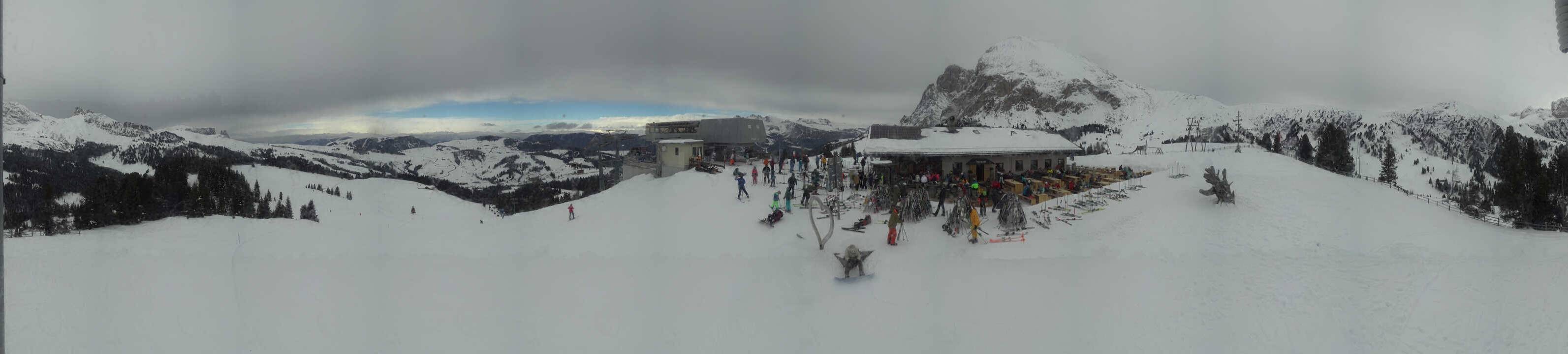 Archiv Foto Webcam Seiser Alm - Bergstation Florianlift