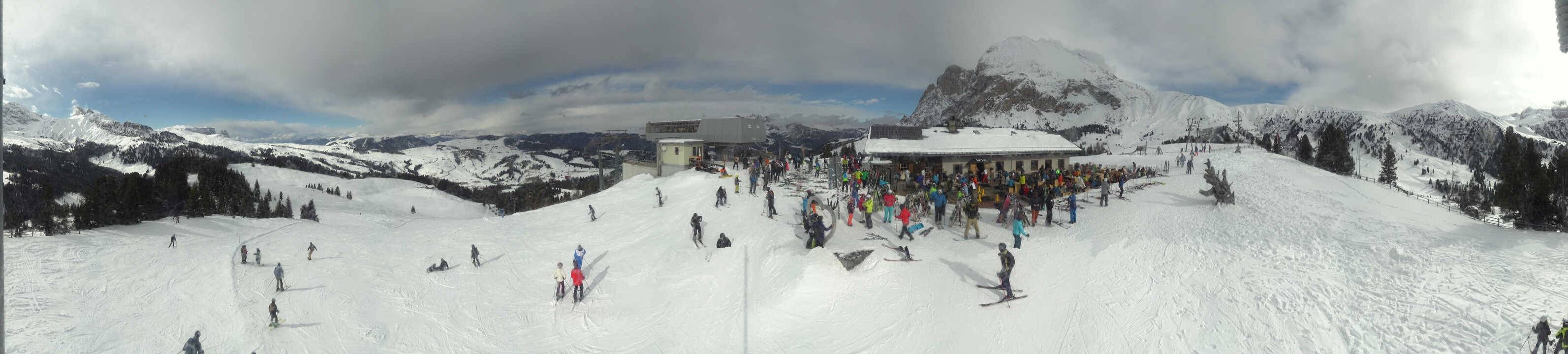 Archiv Foto Webcam Seiser Alm - Bergstation Florianlift