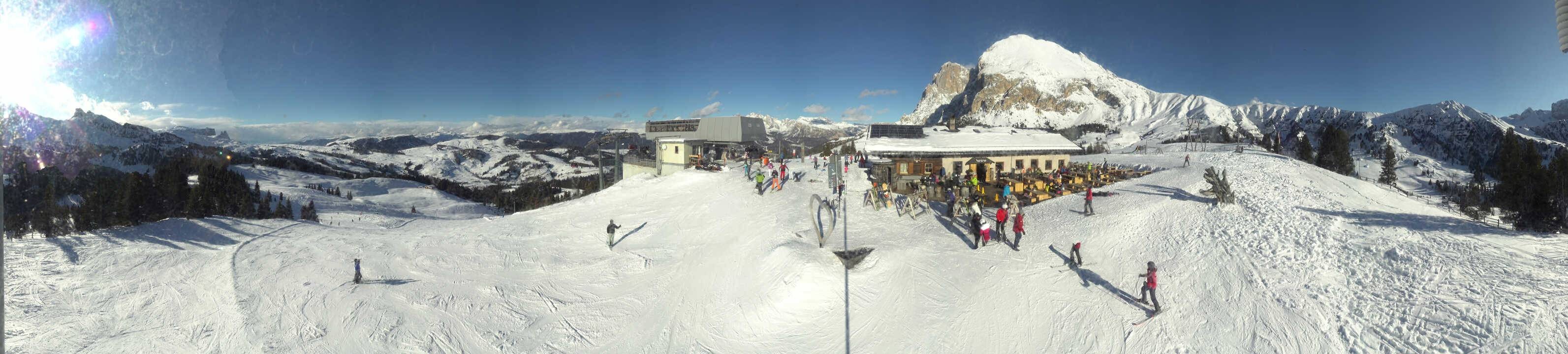 Archiv Foto Webcam Seiser Alm - Bergstation Florianlift