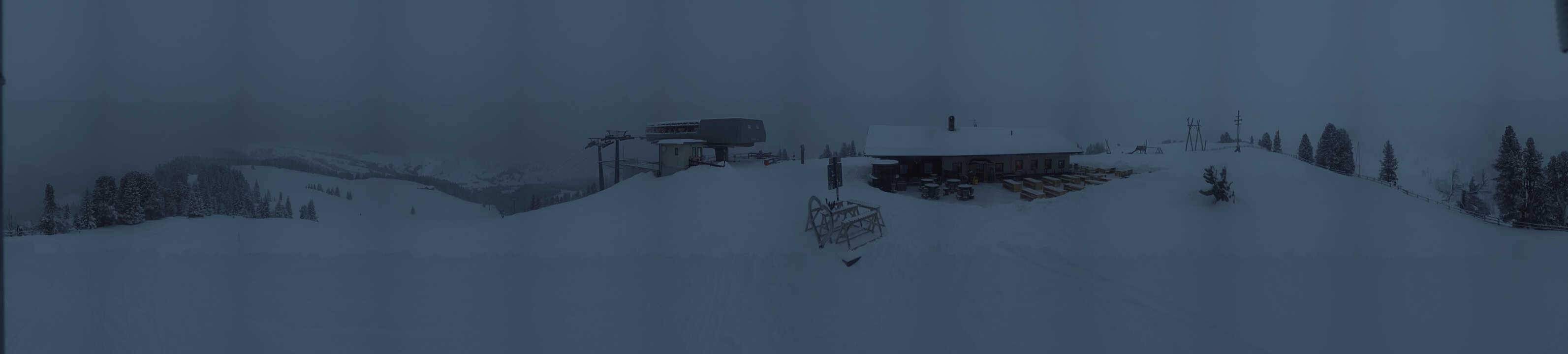 Archived image Webcam Alpe di Siusi - Top station Florianlift