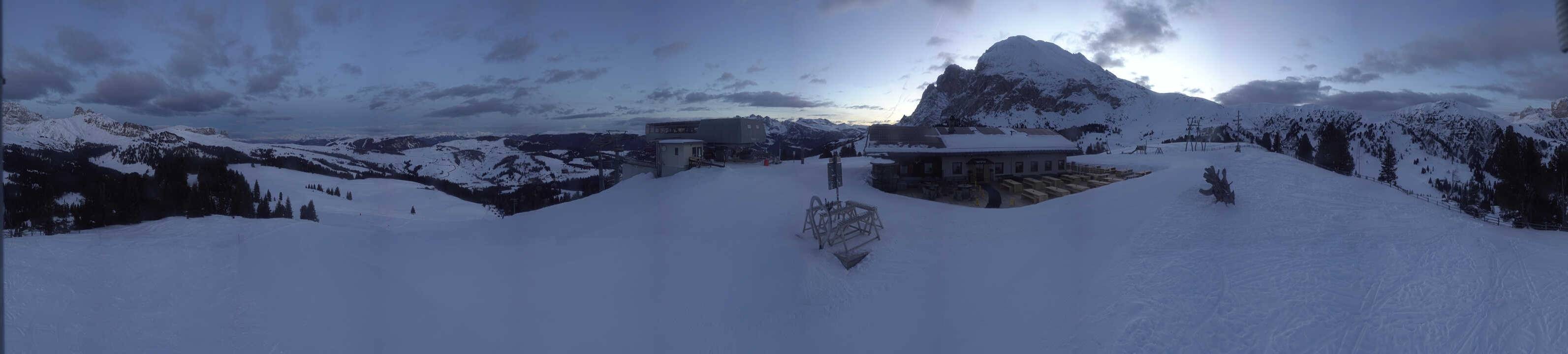 Archiv Foto Webcam Seiser Alm - Bergstation Florianlift