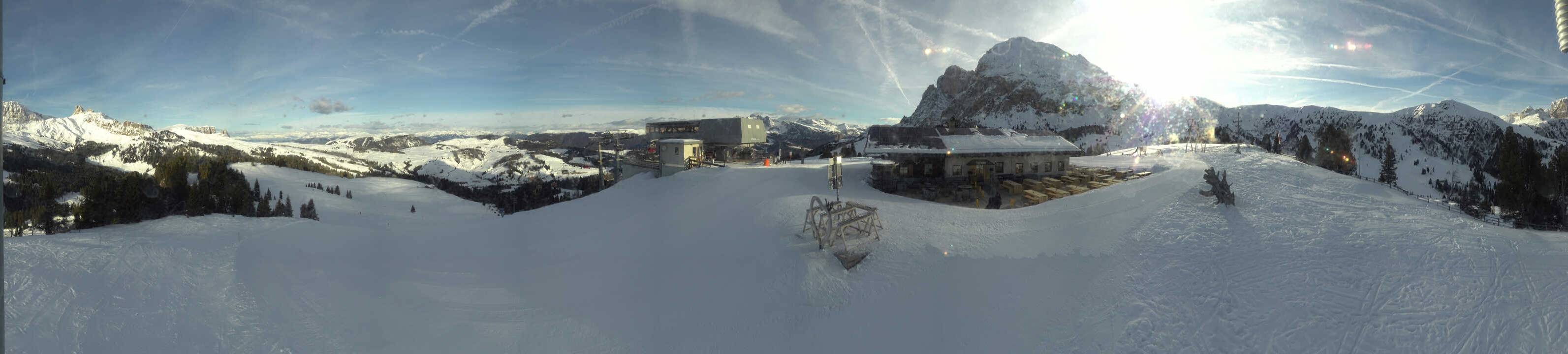 Archiv Foto Webcam Seiser Alm - Bergstation Florianlift