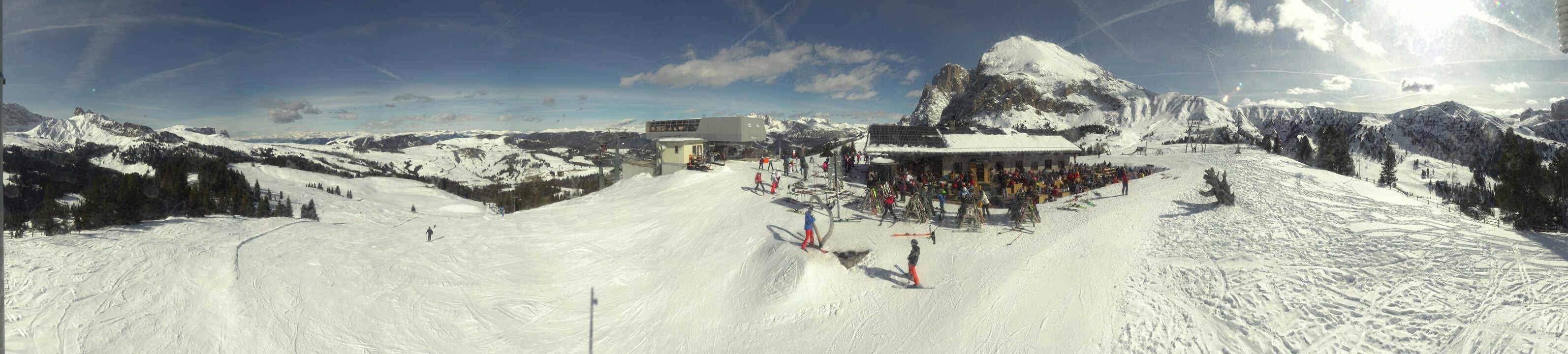 Archiv Foto Webcam Seiser Alm - Bergstation Florianlift