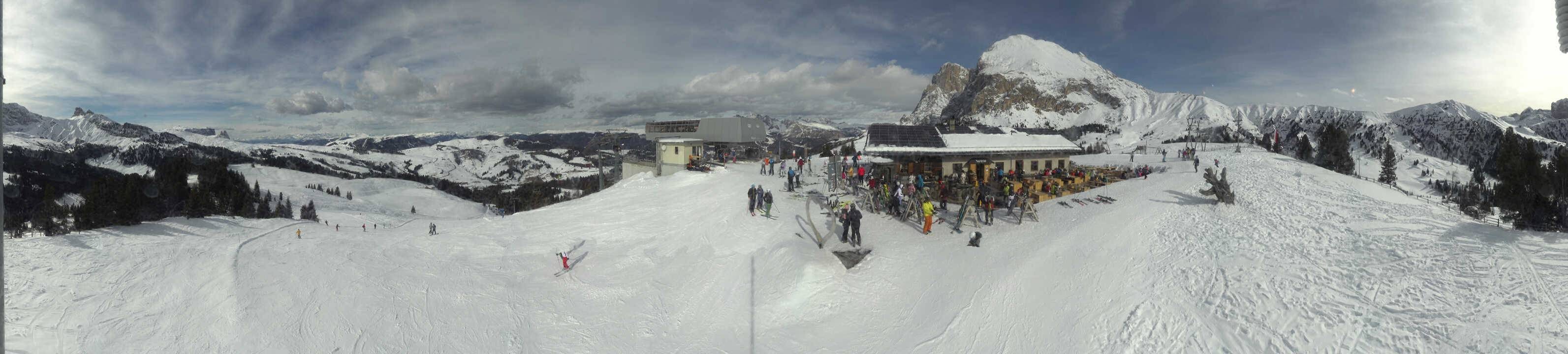 Archiv Foto Webcam Seiser Alm - Bergstation Florianlift