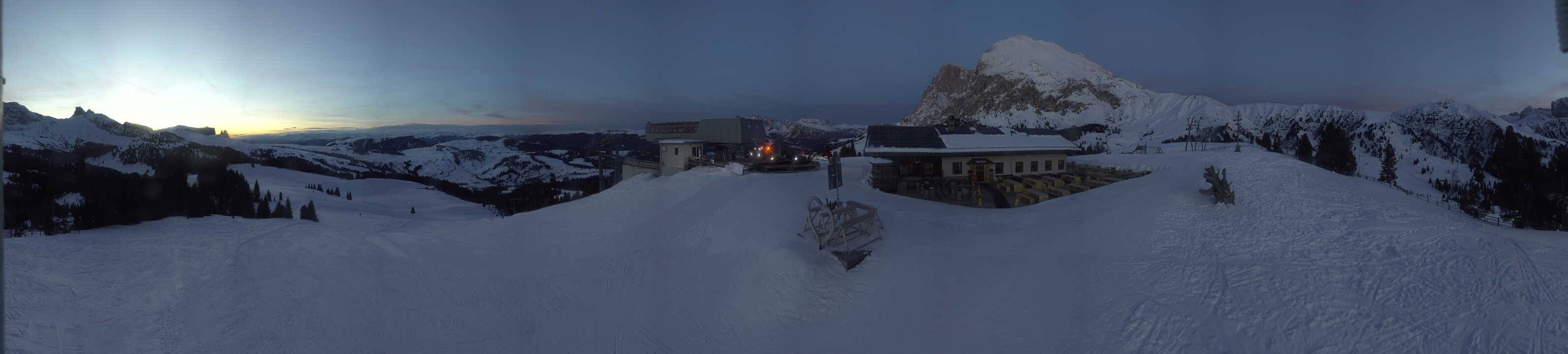 Archiv Foto Webcam Seiser Alm - Bergstation Florianlift
