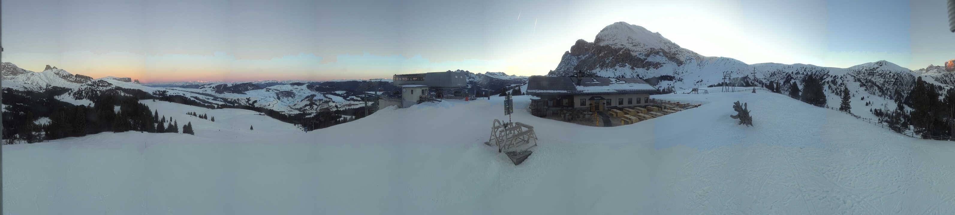 Archiv Foto Webcam Seiser Alm - Bergstation Florianlift